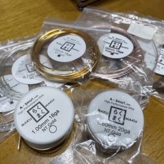 ワイヤーアクセサリー〜ワイヤーの種類と特徴