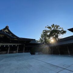 朝散歩より　寒川町の風景