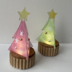 次回の子どもプラバン教室はミニツリー♪