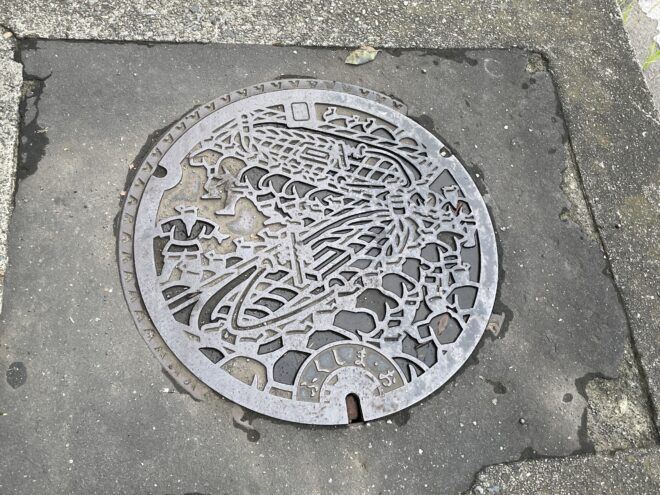 福島市マンホール(大曲)