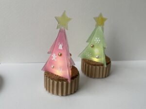 光るミニツリー